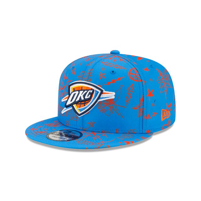 2022 NBA Oklahoma City Thunder Hat TX 0423